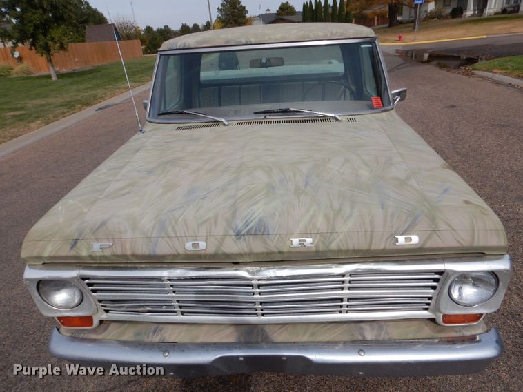 image for item GP9595 1969 Ford F100  pickup truck