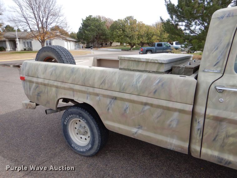 image for item GP9595 1969 Ford F100  pickup truck