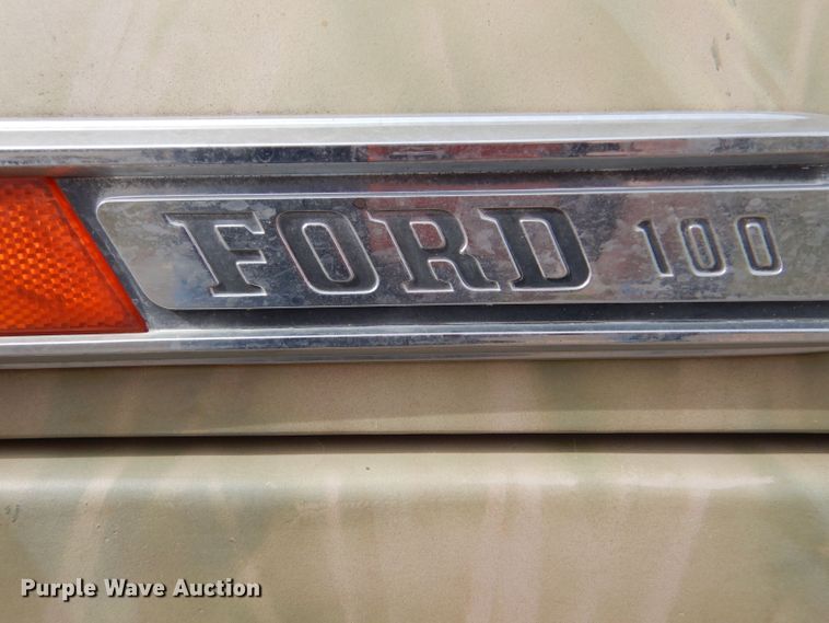 image for item GP9595 1969 Ford F100  pickup truck