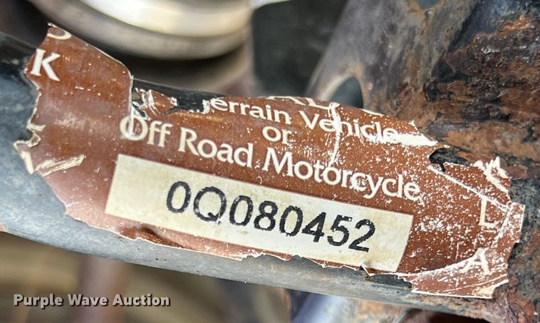 image for item HX9934 2012 Honda TRX420  ATV