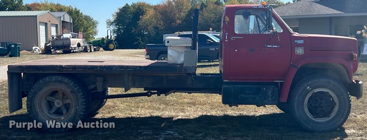 image for item IA9206 1977 Chevrolet C65  flatbed truck