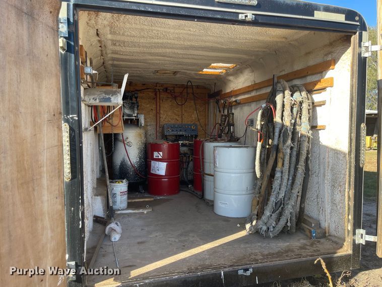 image for item JD9211 2013 Sharp  spray foam trailer