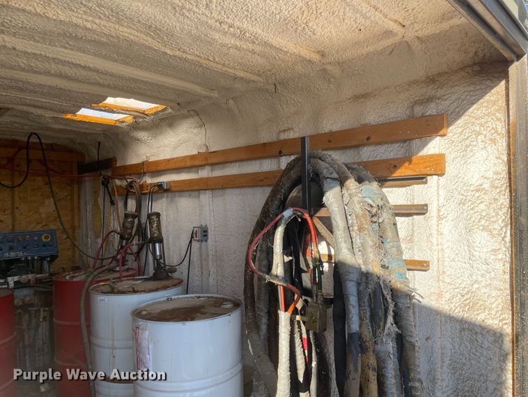 image for item JD9211 2013 Sharp  spray foam trailer