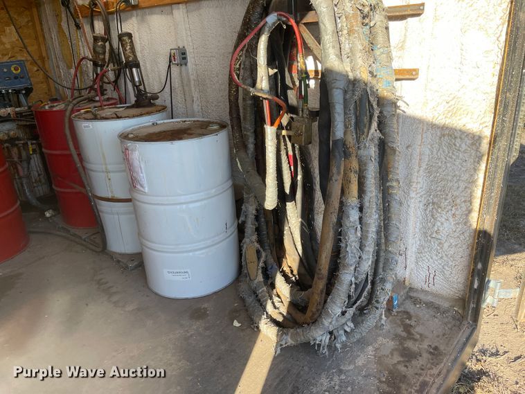 image for item JD9211 2013 Sharp  spray foam trailer