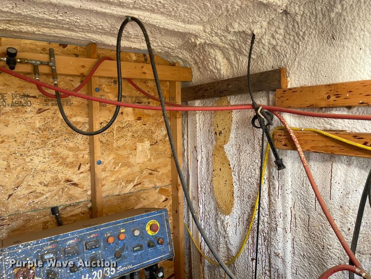 image for item JD9211 2013 Sharp  spray foam trailer