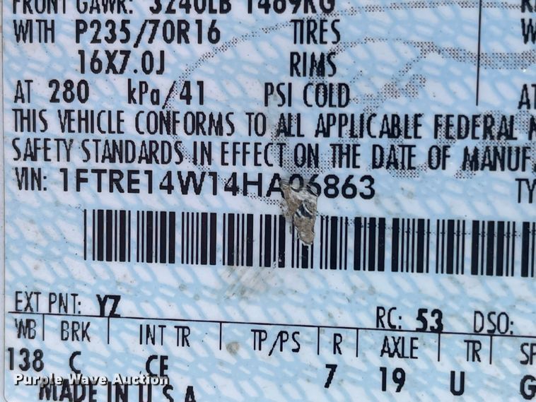 image for item JD9214 2004 Ford E150  van