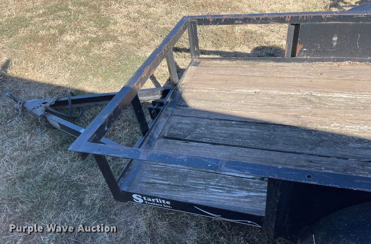 image for item JD9217 2008 Starlite  tilt deck utility trailer