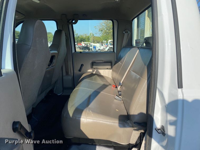 image for item JW9377 2008 Ford F550  flatbed truck