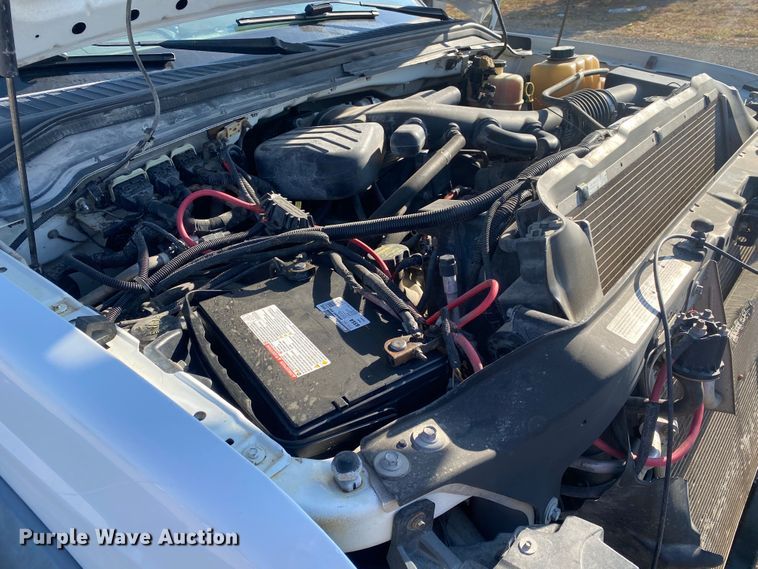 image for item JW9377 2008 Ford F550  flatbed truck