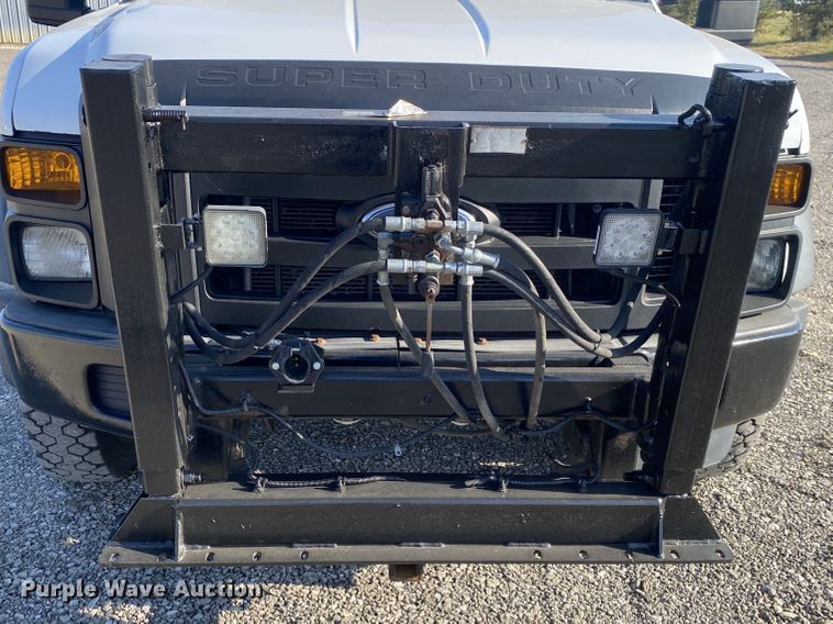 image for item JW9377 2008 Ford F550  flatbed truck