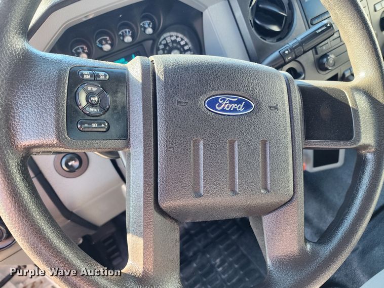 image for item KC9402 2017 Ford F750 Super Duty  flatbed truck