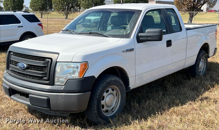 image for item KF9898 2014 Ford F150  SuperCab pickup truck