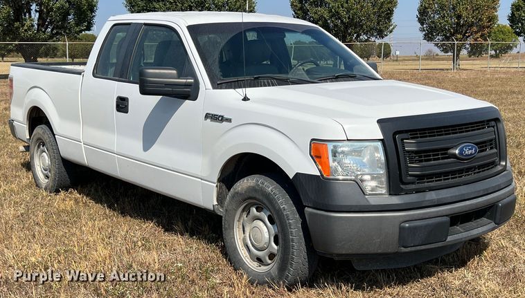 image for item KF9898 2014 Ford F150  SuperCab pickup truck