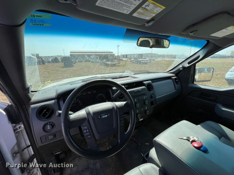 image for item KF9898 2014 Ford F150  SuperCab pickup truck