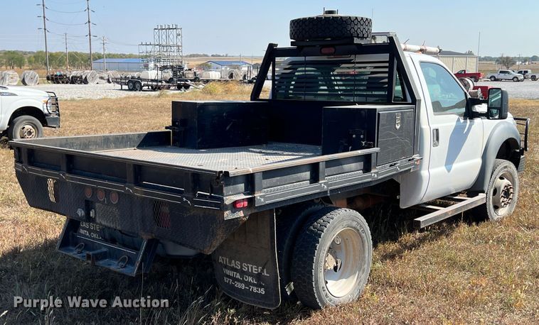 image for item KF9901 2014 Ford F450 Super Duty  flatbed truck