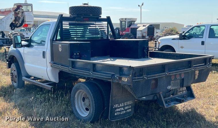 image for item KF9901 2014 Ford F450 Super Duty  flatbed truck