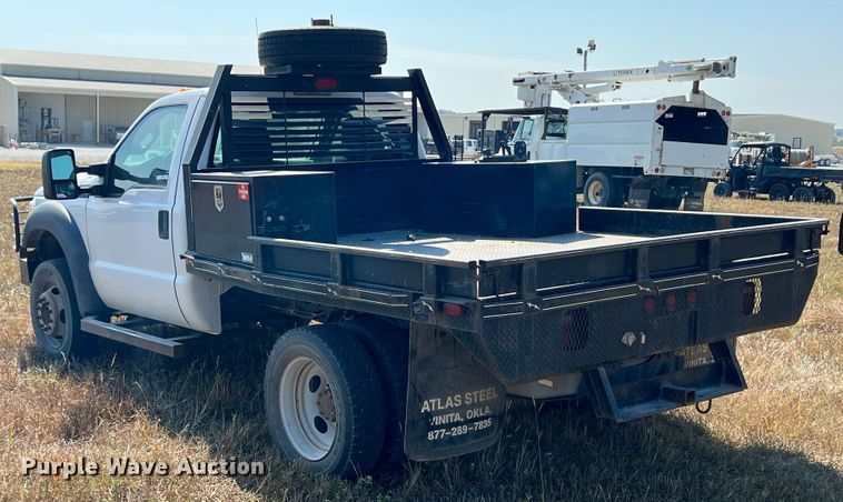 image for item KF9906 2013 Ford F450 Super Duty  flatbed truck