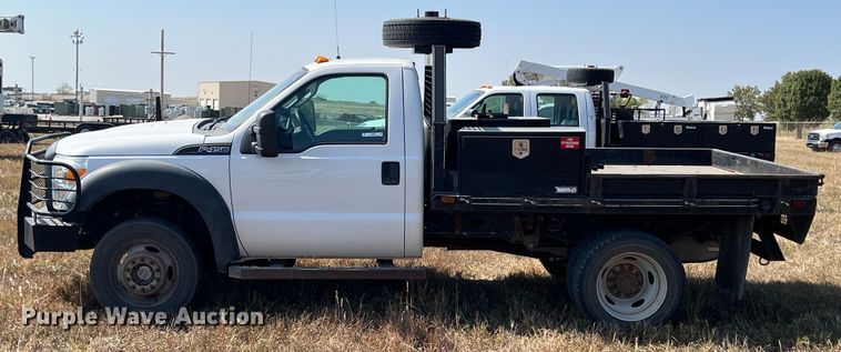 image for item KF9906 2013 Ford F450 Super Duty  flatbed truck