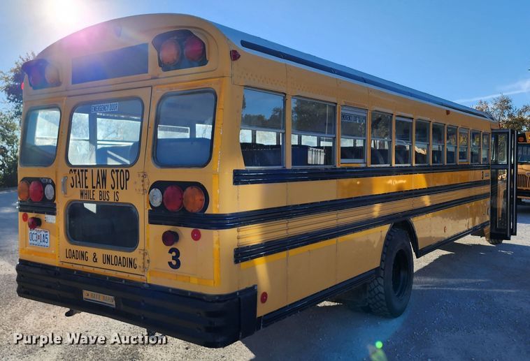 image for item KH9193 1999 Blue Bird  school bus