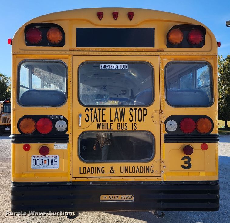 image for item KH9193 1999 Blue Bird  school bus