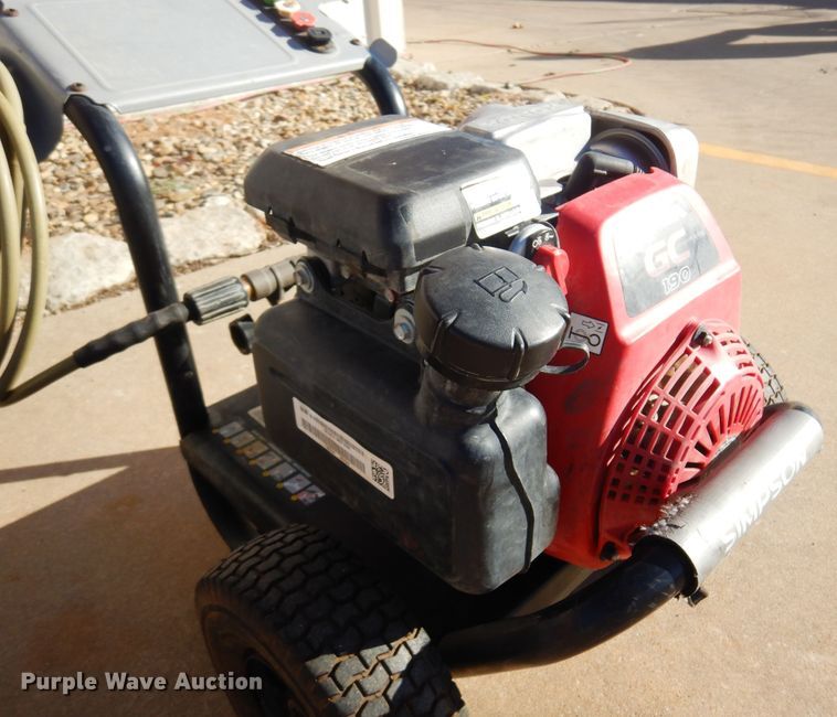 image for item KO9822 (2) Simpson pressure washers