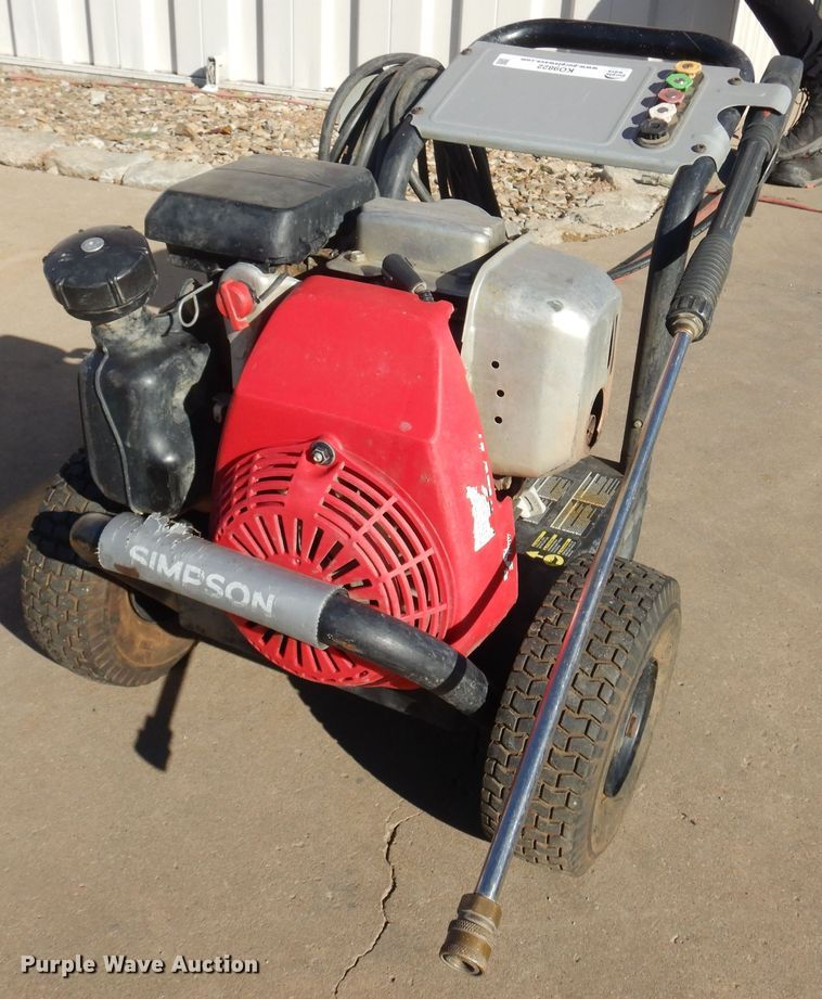 image for item KO9822 (2) Simpson pressure washers