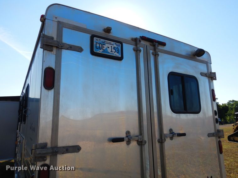 image for item KO9935 2013 Bison Coach 8314  livestock trailer