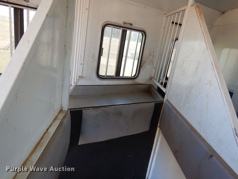 image for item KO9935 2013 Bison Coach 8314  livestock trailer