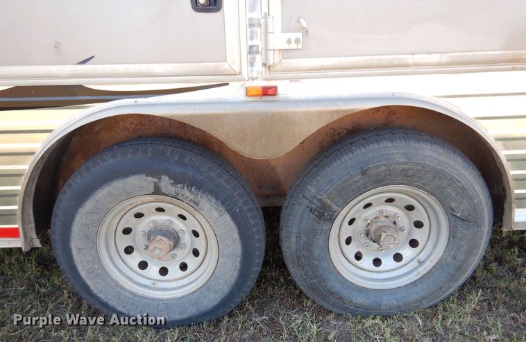 image for item KO9935 2013 Bison Coach 8314  livestock trailer