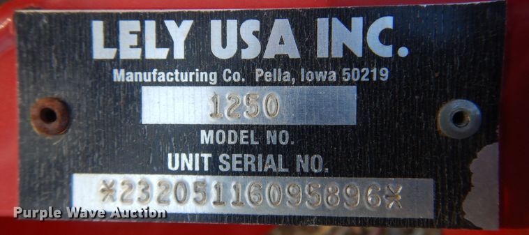 image for item KU9652 Lely 1250  spreader