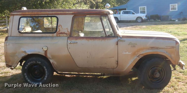 image for item KU9653 1966 International Scout 800  SUV