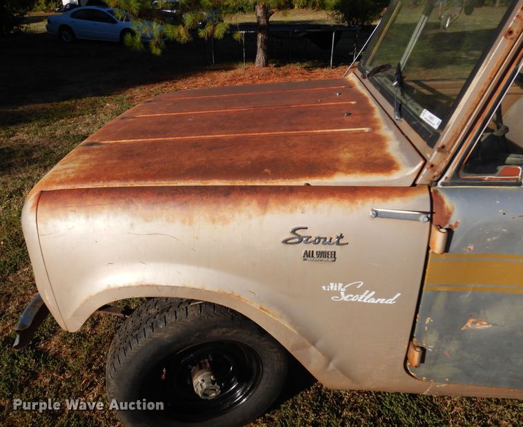 image for item KU9653 1966 International Scout 800  SUV