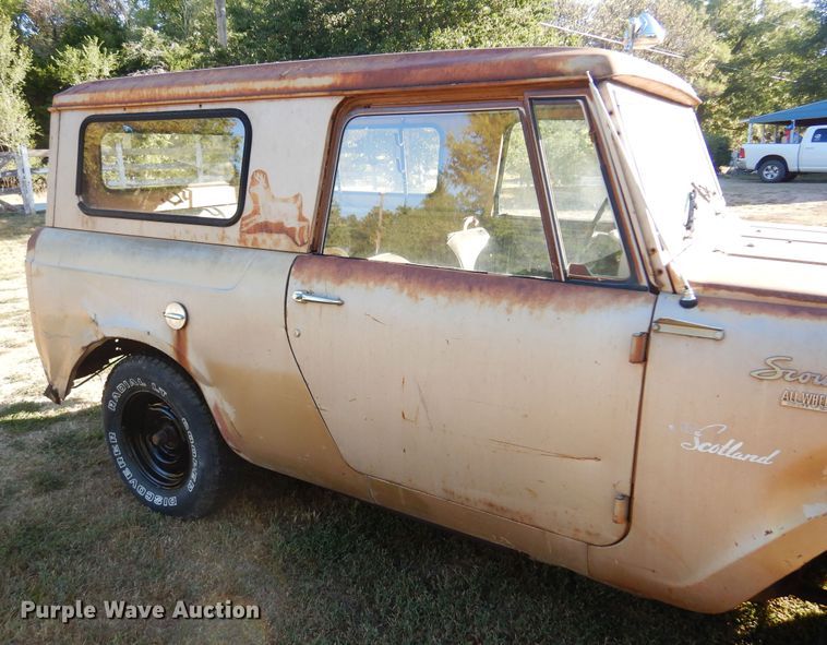 image for item KU9653 1966 International Scout 800  SUV