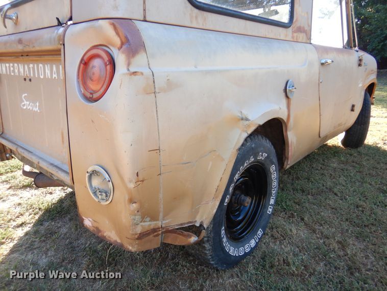 image for item KU9653 1966 International Scout 800  SUV