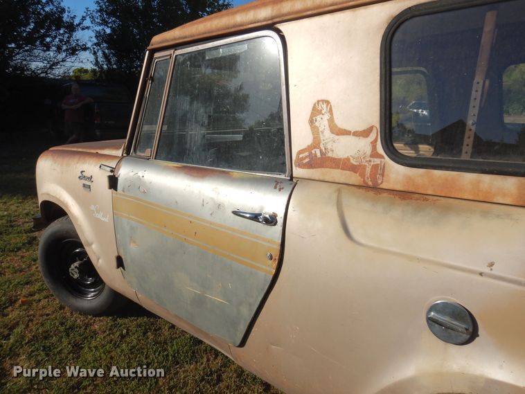 image for item KU9653 1966 International Scout 800  SUV
