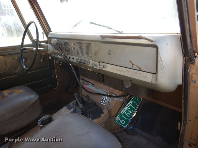 image for item KU9653 1966 International Scout 800  SUV