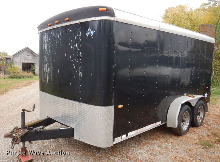 image for item KW9384 2004 Forest River  enclosed cargo trailer