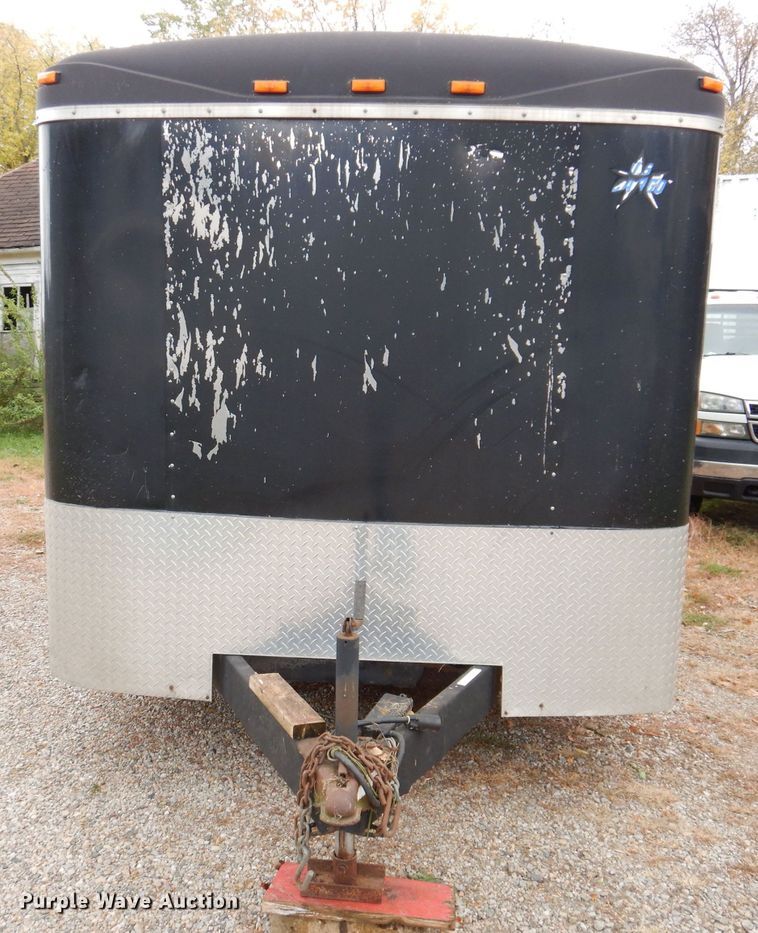 image for item KW9384 2004 Forest River  enclosed cargo trailer