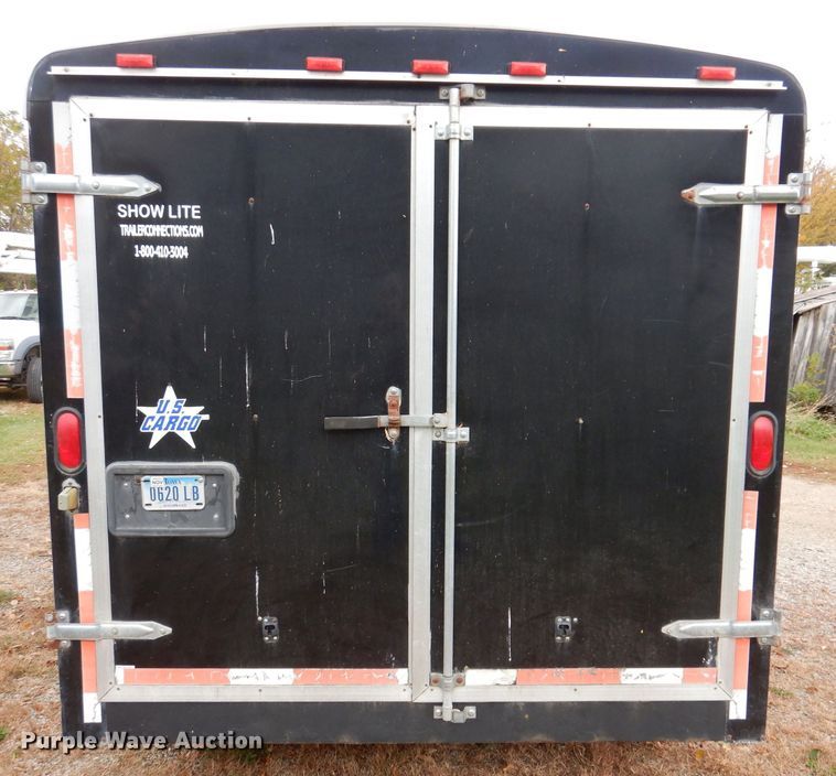 image for item KW9384 2004 Forest River  enclosed cargo trailer