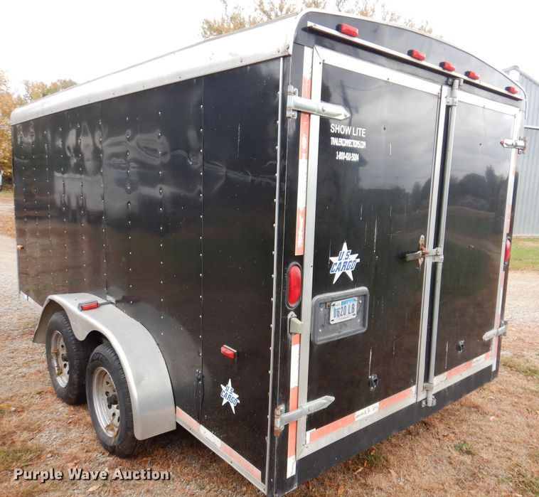 image for item KW9384 2004 Forest River  enclosed cargo trailer