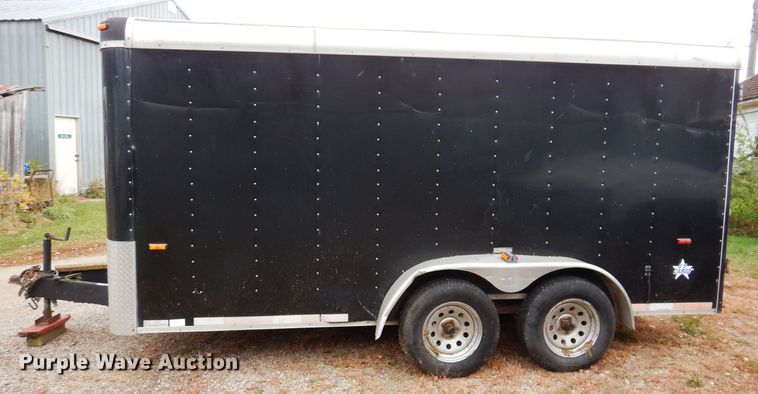 image for item KW9384 2004 Forest River  enclosed cargo trailer