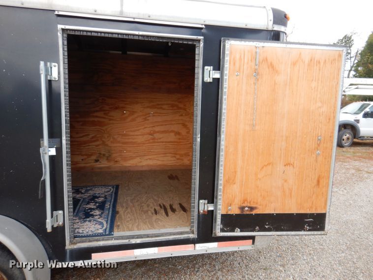 image for item KW9384 2004 Forest River  enclosed cargo trailer
