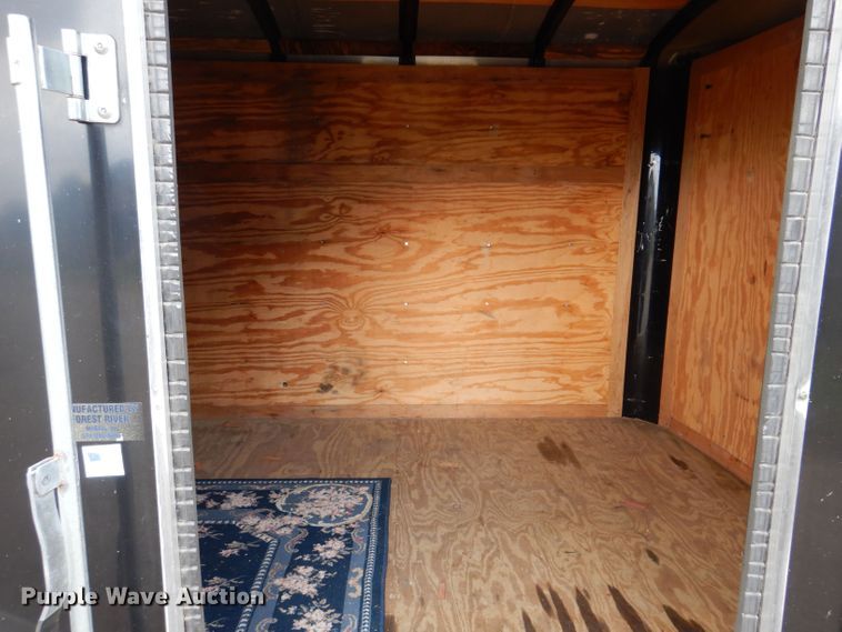 image for item KW9384 2004 Forest River  enclosed cargo trailer