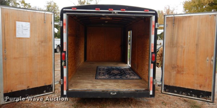 image for item KW9384 2004 Forest River  enclosed cargo trailer