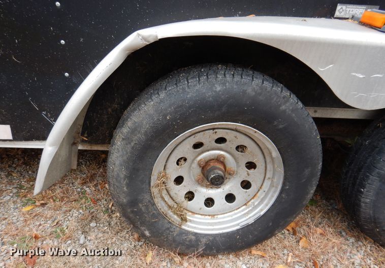 image for item KW9384 2004 Forest River  enclosed cargo trailer