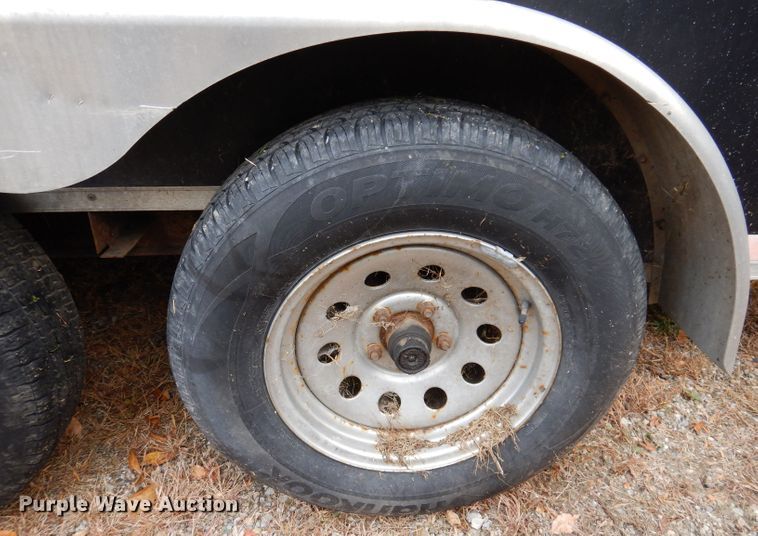 image for item KW9384 2004 Forest River  enclosed cargo trailer