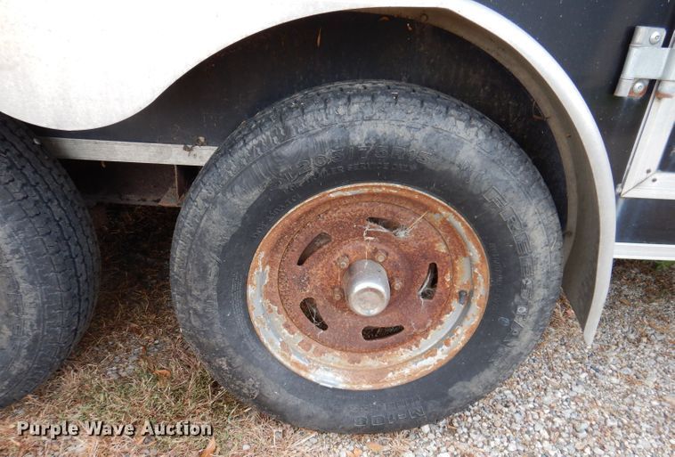 image for item KW9384 2004 Forest River  enclosed cargo trailer