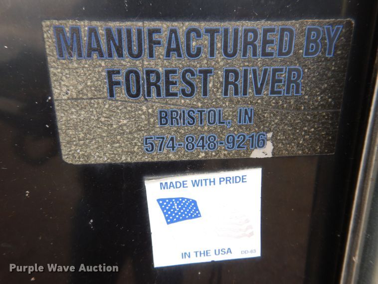 image for item KW9384 2004 Forest River  enclosed cargo trailer