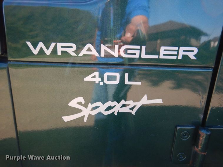 image for item KW9404 1997 Jeep Wrangler  SUV