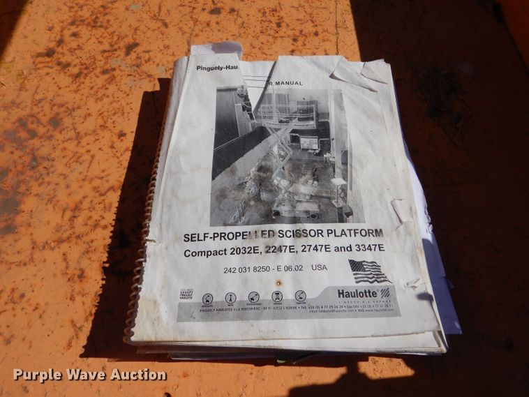 image for item LG9297 Haulotte Compact 2032E  scissor lift